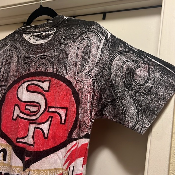 Rare vintage Magic Johnson 49er Tee M - Picture 7 of 9